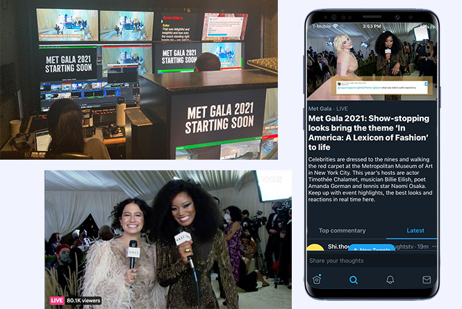 Met Gala live stream Case Study Telescope.tv